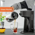 ⁦جيباس ماكينة صنع الشاي والقهوة المثلجة GCM41516 بقدرة 700 واط مع فلتر نايلون دائم، سعة 2.5 لتر، اسود⁩ - الصورة ⁦6⁩
