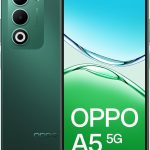 اوبو هاتف ذكي A5 ثنائي شرائح الاتصال بذاكرة روم 128GB وذاكرة RAM 4GB (جي اس ام | سي دي ام ايه) هاتف ذكي 5G مفتوح من المصنع (اخضر اورورا) - اصدار عالمي