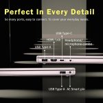 ⁦HP لابتوب ستريم 14 انش HD، معالج انتل N150، ذاكرة RAM 16GB، تخزين 1.16TB (مجموعة قاعدة شحن 128GB UFS+1.03TB)، بطاقة رسومات انتل، كاميرا ويب، واي فاي 6، اوفيس 365 لمدة عام، كوبايلوت، شحن سريع، ويندوز⁩ - الصورة ⁦9⁩