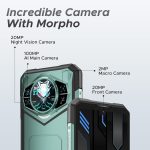 ⁦هاتف S200X متين 12GB+512GB شاشة IPS 6.75 انش اندرويد 14 10100mAh بطارية 33 واط ديمنستي 7050 ثماني النواة 5G ان اف سي⁩ - الصورة ⁦7⁩
