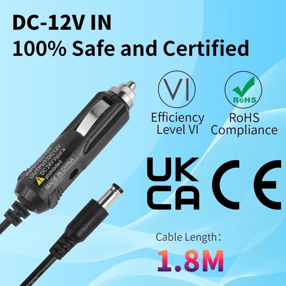 ⁦تلفزيون 20 بوصة من جيكسيوب، زوايا عرض كاملة 1080P HD، تلفزيون رقمي صغير يثبت على الحائط للمطبخ - منافذ HDMI/USB - مدخلات محول تيار مستمر 12 فولت تيار متردد للكرفان وغرف النوم⁩ - الصورة ⁦7⁩