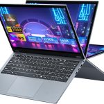 لابتوب تونهايل 15.6 انش 2 في 1 بشاشة لمس رايزن R3-3200U (حتى 3.5GHz)، 16GB RAM 512GB SSD، 1920X1080 FHD، واي فاي 5 بلوتوث 5.1، كيبورد باضاءة خلفية، شاشة لمس دوارة 360 درجة