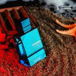 ⁦عطر اكستريت دي بارفان برائحة العنبر والعود اكوا دبي من حرمين، 100 مل | عطر فاخر مع البرغموت والعنبر والمسك والفانيليا | منعش وانيق ويدوم طويلا | مستوحى من جاذبية دبي المائية⁩ - الصورة ⁦4⁩