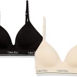 كالفن كلاين حمالة صدر قصيرة للتدريب للبنات من قطعتين