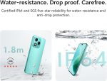 ⁦اونر هاتف ذكي 400 لايت غير مقفل 5G اندرويد بالذكاء الاصطناعي، زر كاميرا بالذكاء الاصطناعي، كاميرا 108MP، تخزين 8GB+256GB، مقاوم للماء، رمادي مخملي (اصدار عالمي)⁩ - الصورة ⁦7⁩