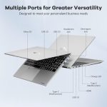 ⁦لابتوب العاب 15.6 انش FHD IPS ومعالج AMD رايزن 5 6600H و32GB DDR5 RAM و2TB SSD (افضل من i5-12450H حتى 4.5GHz)، وحدة معالجة رسومات جرافيكية 660M 6 نوى، 100 واط نوع C، بصمة اصبع، كيبورد باضاءة خلفية،⁩ - الصورة ⁦6⁩