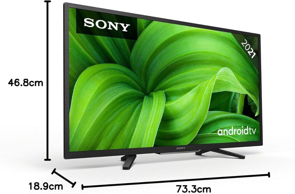 ⁦سوني KD32W800 81,3 سم (32") HD تلفاز ذكي Wifi Noir⁩ - الصورة ⁦10⁩