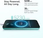 ⁦اونر هاتف ذكي 400 لايت غير مقفل 5G اندرويد بالذكاء الاصطناعي، زر كاميرا بالذكاء الاصطناعي، كاميرا 108MP، تخزين 8GB+256GB، مقاوم للماء، رمادي مخملي (اصدار عالمي)⁩ - الصورة ⁦9⁩