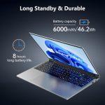 ⁦لابتوب العاب N95 (حتى 3.4GHz)، شاشة FHD 16 انش (1920 × 1200)، 16GB RAM 1TB SSD، بلوتوث، كيبورد باضاءة خلفية، ويندوز 11 برو⁩ - الصورة ⁦5⁩