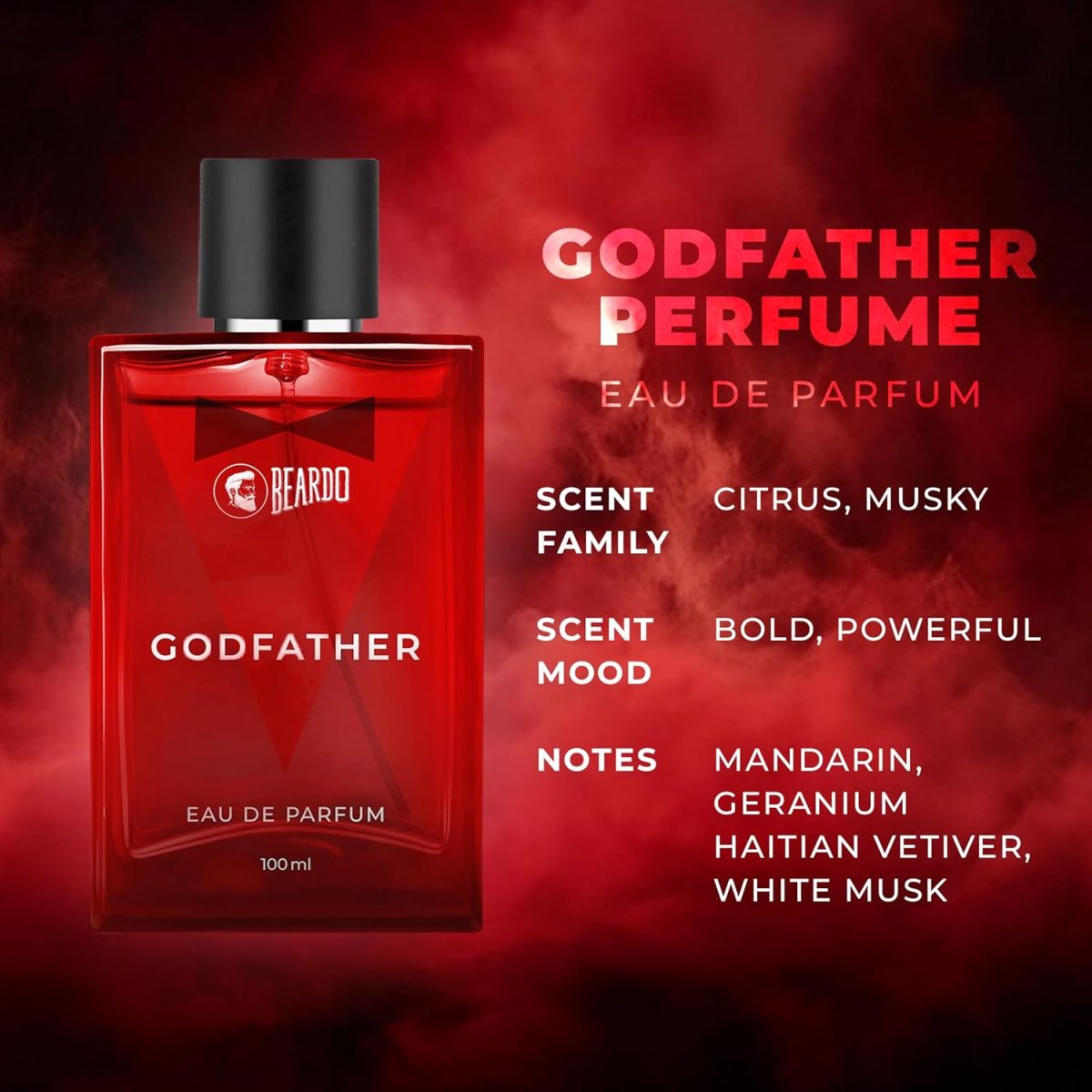 ⁦بيردو عطر جود فاذر للرجال، 100 مل | عطر عطري حار يدوم طويلا | بخاخ للجسم للتاريخ الليلي، هدية مثالية⁩ - الصورة ⁦3⁩