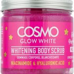 سي دي كوزمو ديزاينز مقشر تبييض الجسم جلو وايت 475 مل | مشرق وشبابي | يقشر البشرة الميتة | للرجال والنساء