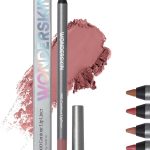 وندرسكين قلم تحديد شفاه كونتور 360، قلم تحديد شفاه مغذي، يدوم طويلا، مقاوم للماء ومحمي من الانتقال (بلش)