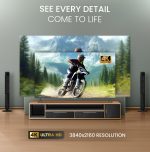 ⁦Nobel 85-Inch 4K UHD Google TV Smart TV, Dolby Sound & Voice Control, Android 14, Netflix YouTube Prime, Wi-Fi & Bluetooth Connectivity – UHD85G⁩ - الصورة ⁦6⁩