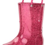 ويسترن شيف بوت مطر لامع مقاوم للماء للبنات