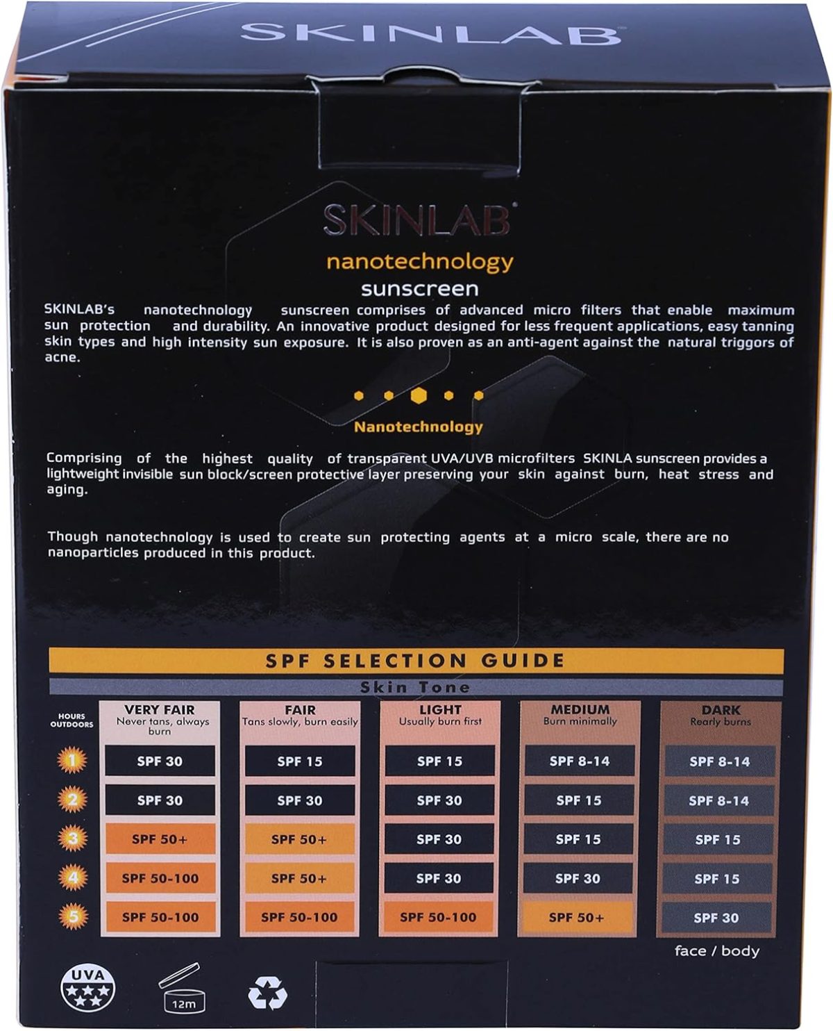 ⁦SKINLAB SPF100 Sunscreen Combo Pack, 100ml & 50ml⁩ - الصورة ⁦3⁩