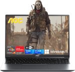 AOC لابتوب AMD 2025 بشاشة 16.1 انش ومعالج AMD رايزن 7 7735HS (8C/16T حتى 4.75GHz)، 16GB DDR5 512GB NVMe SSD، شاشة 16 انش FHD، واي فاي 6، كيبورد باضاءة خلفية، كاميرا ويب، HDMI