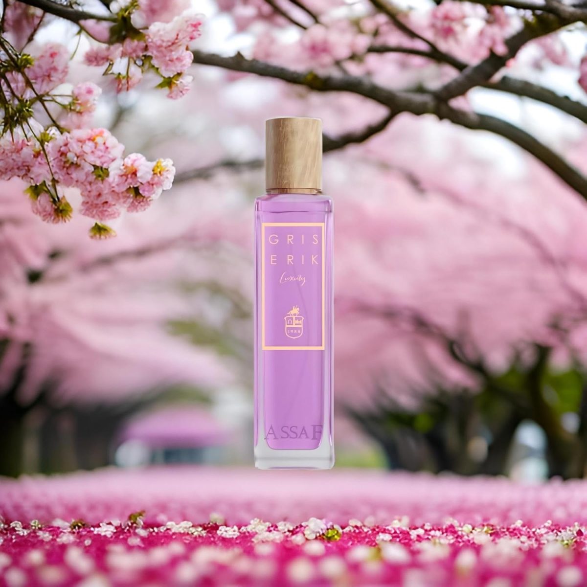 ⁦عطر جريس اريك من عساف، 200 مل - او دي بارفان للنساء والرجال | عطر جيري اريك يدوم طويلا⁩ - الصورة ⁦5⁩