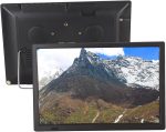 ⁦Yoidesu Portable LED TV 16 Inch, Digital TV 1080P with ATSC Tuner, Rechargeable Car TV LED Monitor Wide Screen Television, HDMI, USB, AV Input, Monitor, 4fgq5yza21⁩ - الصورة ⁦9⁩