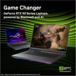 ⁦اسس لابتوب العاب روج ستريكس G16 بمعالج AMD رايزن 9-8940HX وذاكرة RAM DDR5 32GB وSSD PCIe 1TB وشاشة 16 انش WUXGA (1920x1200) 165Hz وانفيديا جي فورس RTX 5070Ti وكيبورد باضاءة خلفية RGB رباعي المناطق⁩ - الصورة ⁦2⁩