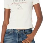 ديسيجوال تي شيرت تي اس لوف ارت للنساء