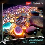 ⁦امبيكس تلفزيون جوجل QLED 65 بوصة (evoQ 65S4QLC2R120) | تلفزيون 4K UHD، 120Hz DLG، دولبي فيجن واتموس | ذاكرة RAM 2GB + روم 16GB | HDMI ARC/eARC | واي فاي وبلوتوث وجهاز تحكم صوتي | ALLM | ضمان عامين⁩ - الصورة ⁦8⁩