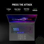 ⁦ASUS ROG Strix G16 (2025) Gaming Laptop, 16” ROG Nebula 16:10 2.5K 240Hz/3ms, NVIDIA® GeForce RTX™ 5070, AMD Ryzen™ 9 9955HX Processor, 32GB DDR5-5600, 1TB PCIe Gen 4 SSD, Wi-Fi 6E, Windows 11 Home⁩ - الصورة ⁦7⁩