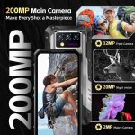 ⁦هاتف ذكي متين WP100 تيان بنظام اندرويد 14 سعة 48GB 512GB ديمنستي 7300 3K AMOLED شاشة 33000mAh كاميرا ليلية 5G⁩ - الصورة ⁦7⁩