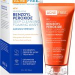 اكني فري غسول منظف رغوي 10% من البنزويل بيروكسيد حب الشباب من سيفر، 5 اونصة