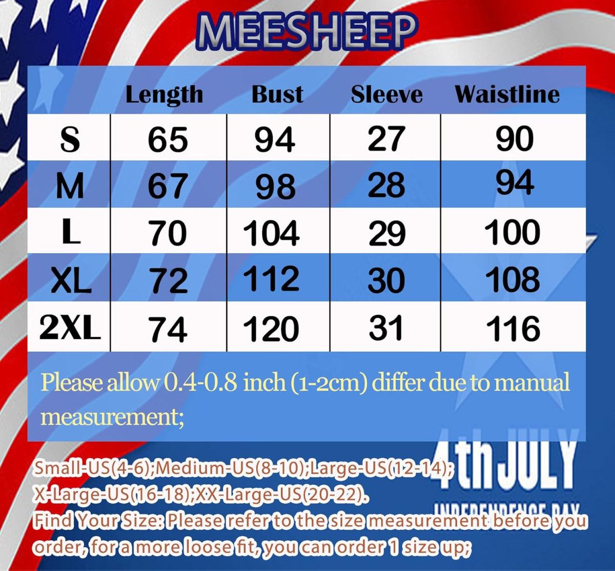 ⁦American Flag Shirt Women 4th of July Shirts USA Flag Graphic Patriotic Tshirt Raglan Color Block Tops⁩ - الصورة ⁦4⁩