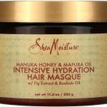 شيا مويستشر قناع ترطيب مكثف للشعر بالعسل وزيت المارفورا من مانوكا - 12 اونصة سائلة