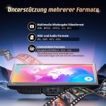 ⁦ديسوبري تلفزيون 16 بوصة 1080P مع مشغل دي في دي مدمج يدعم هوائي HDMI USB تلفزيون صغير لغرفة النوم/المنزل/المطبخ، تلفزيون 12 فولت للتخييم والسيارة والتخييم والكارافان والمنزل المتنقل⁩ - الصورة ⁦4⁩