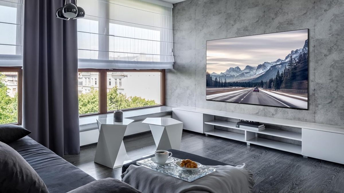 ⁦سامسونج GQ65S95DAT 165,1 سم (65") 4K Ultra HD تلفاز ذكي الشبكات المحلية اللاسلكية Wi-Fi أسود⁩ - الصورة ⁦7⁩