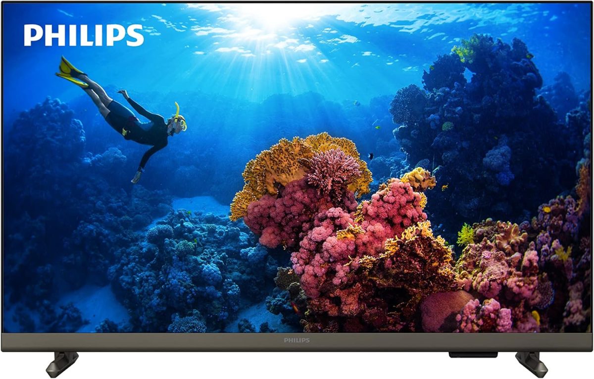 Philips PHS6808 32 inch Smart LED TV | 60Hz | Pixel Plus HD & HDR10 | SAPHI | Dolby Atmos | 10W Speakers | Google Assistant & Alexa Compatible