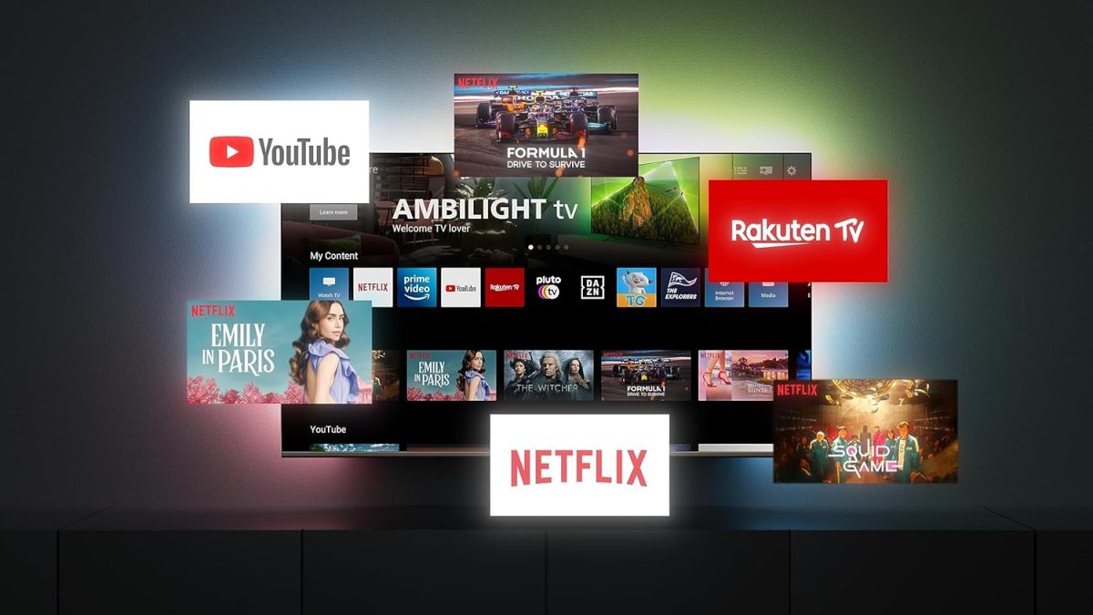 ⁦Philips PHS6808 32 inch Smart LED TV | 60Hz | Pixel Plus HD & HDR10 | SAPHI | Dolby Atmos | 10W Speakers | Google Assistant & Alexa Compatible⁩ - الصورة ⁦3⁩