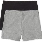 ذا تشيلدرنز بليس شورت موحد للبنات بتصميم كارتويل من قطعتين