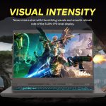 ⁦MSI لابتوب العاب رفيع GF63 بشاشة 15.6 انش FHD 144Hz ومعالج انتل i5-12450H وذاكرة RAM 32GB وSSD PCIe 2TB وبطاقة انفيديا جيفورس RTX 2050 وكيبورد باضاءة خلفية وواي فاي 6 وويندوز 11 برو، مجموعة تمديد هوت⁩ - الصورة ⁦4⁩