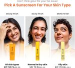 ⁦Foxtale SPF 70 Niacinamide Dewy Sunscreen with PA++++ For Dewy Sun Protection|Prevents Tan|Lightenweight, Non Greasy, No White Cast|Anti-Tan Formula|For Men & Women|For all skin type,50 Ml⁩ - الصورة ⁦7⁩