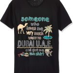 تي شيرت بتصميم الخط العربي للرجال من دوبشي | تصميم رائع | قطن 100% | D70 | اسود