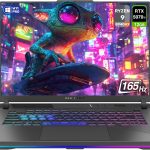 اسس لابتوب العاب روج ستريكس G16 بمعالج AMD رايزن 9-8940HX وذاكرة RAM DDR5 32GB وSSD PCIe 1TB وشاشة 16 انش WUXGA (1920x1200) 165Hz وانفيديا جي فورس RTX 5070Ti وكيبورد باضاءة خلفية RGB رباعي المناطق