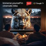 ⁦امبيكس تلفزيون جوجل QLED 65 بوصة (evoQ 65S4QLC2R120) | تلفزيون 4K UHD، 120Hz DLG، دولبي فيجن واتموس | ذاكرة RAM 2GB + روم 16GB | HDMI ARC/eARC | واي فاي وبلوتوث وجهاز تحكم صوتي | ALLM | ضمان عامين⁩ - الصورة ⁦7⁩