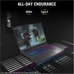⁦اسس لابتوب العاب روج ستريكس G16 بمعالج AMD رايزن 9-8940HX وذاكرة RAM DDR5 32GB وSSD PCIe 1TB وشاشة 16 انش WUXGA (1920x1200) 165Hz وانفيديا جي فورس RTX 5070Ti وكيبورد باضاءة خلفية RGB رباعي المناطق⁩ - الصورة ⁦5⁩