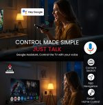 ⁦Nobel 85-Inch 4K UHD Google TV Smart TV, Dolby Sound & Voice Control, Android 14, Netflix YouTube Prime, Wi-Fi & Bluetooth Connectivity – UHD85G⁩ - الصورة ⁦3⁩