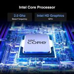 ⁦لابتوب ايكوهيرو ويندوز 11 بشاشة 15.6 انش FHD (1920×1080) IPS، انتل كور i3-5005U، ذاكرة RAM 16GB وSSD 512GB، واي فاي 2.4G/5G، بلوتوث 5.0 وار جيه 45، وظائف بالكامل، نوع C، سبيس⁩ - الصورة ⁦3⁩