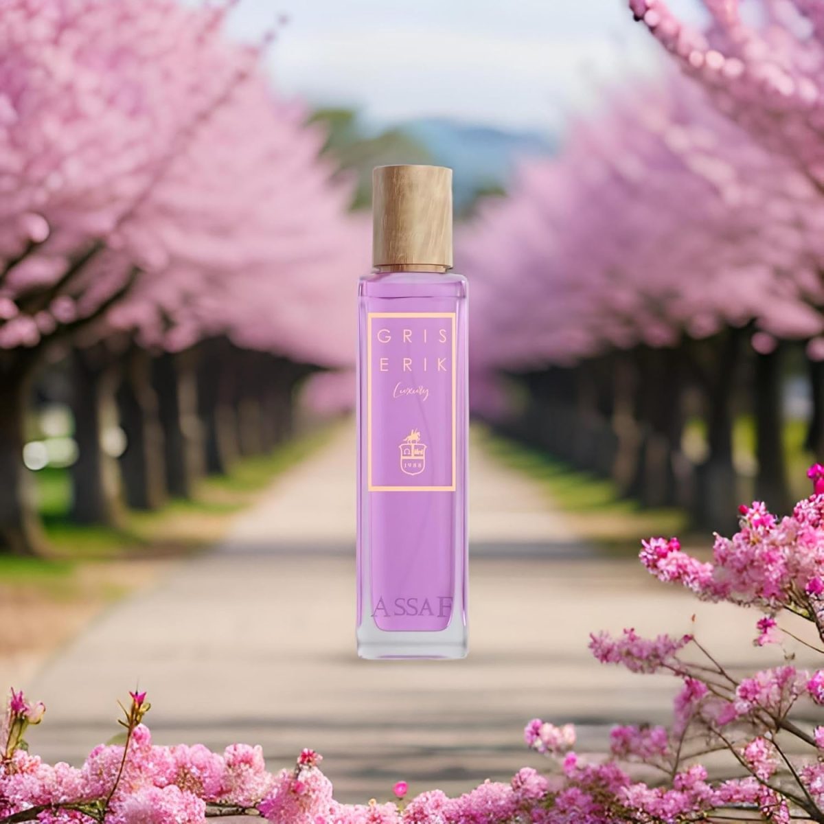 ⁦عطر جريس اريك من عساف، 200 مل - او دي بارفان للنساء والرجال | عطر جيري اريك يدوم طويلا⁩ - الصورة ⁦6⁩