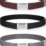 ميكنج تيك 3 قطع حزام مغناطيسي للاطفال قابل للتعديل مع ابزيم مغناطيسي للاولاد والبنات