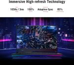 ⁦اسس لابتوب العاب روج ستريكس سكار 17 بشاشة FHD IPS 17.3 انش 360Hz ومعالج AMD رايزن 9 5900HX وذاكرة RAM DDR4 64GB وSSD 1TB وانفيديا جيفورس RTX 3080 وكيبورد RGB انجليزي امريكي ميكانيكي لكل مفتاح وويندوز⁩ - الصورة ⁦5⁩