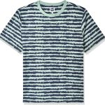 علامة امازون التجارية - انكاست دنيم كو. تي شيرت للرجال مخطط مصمم بقصة عادية