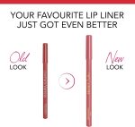 ⁦بورجوا قلم تحديد الشفاه فيلفيت كونتور 19 بليس دي روز، يحدد الشفاه، ملمس كريمي غير لامع، تطبيق دقيق، زبدة الشيا، زيت بذور العنب، يدوم لمدة 8 ساعات، بدون ريش او تلطيخ، 1.14 غرام⁩ - الصورة ⁦3⁩