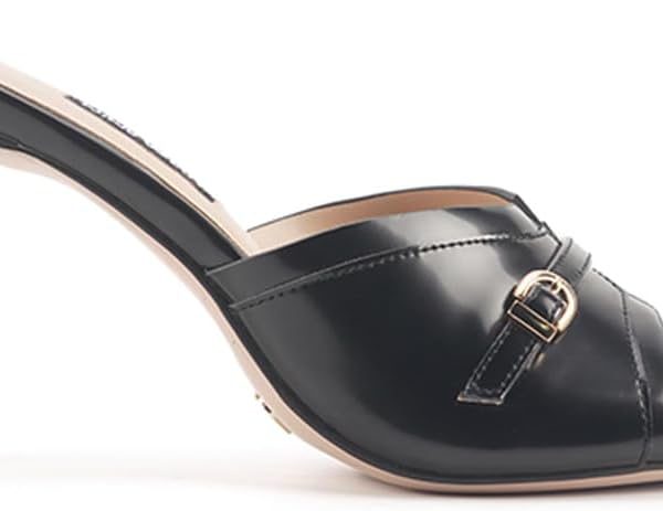 ناين ويست صندل للنساء من ليتيسيا 5FX لون اسود