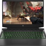 HP لابتوب العاب بافليون 2020 بشاشة 16.1 FHD 144Hz IPS ومعالج انتل كور i7-10750H الجيل العاشر وذاكرة RAM 32GB وSSD 1TB وانفيديا 1650Ti وكيبورد باضاءة خلفية وويندوز 10 هوم، اسود